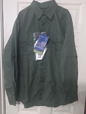 5.11 Tactical OD Green Tactical Long Sleeve Shirt